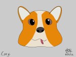 corgi drawing