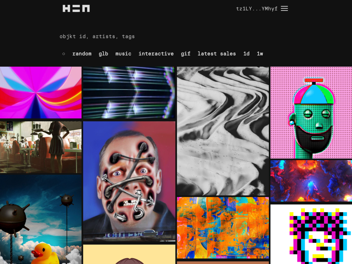 Hic et Nunc (HEN): NFT Marketplace บน network Tezos ที่กำลังมาแรง